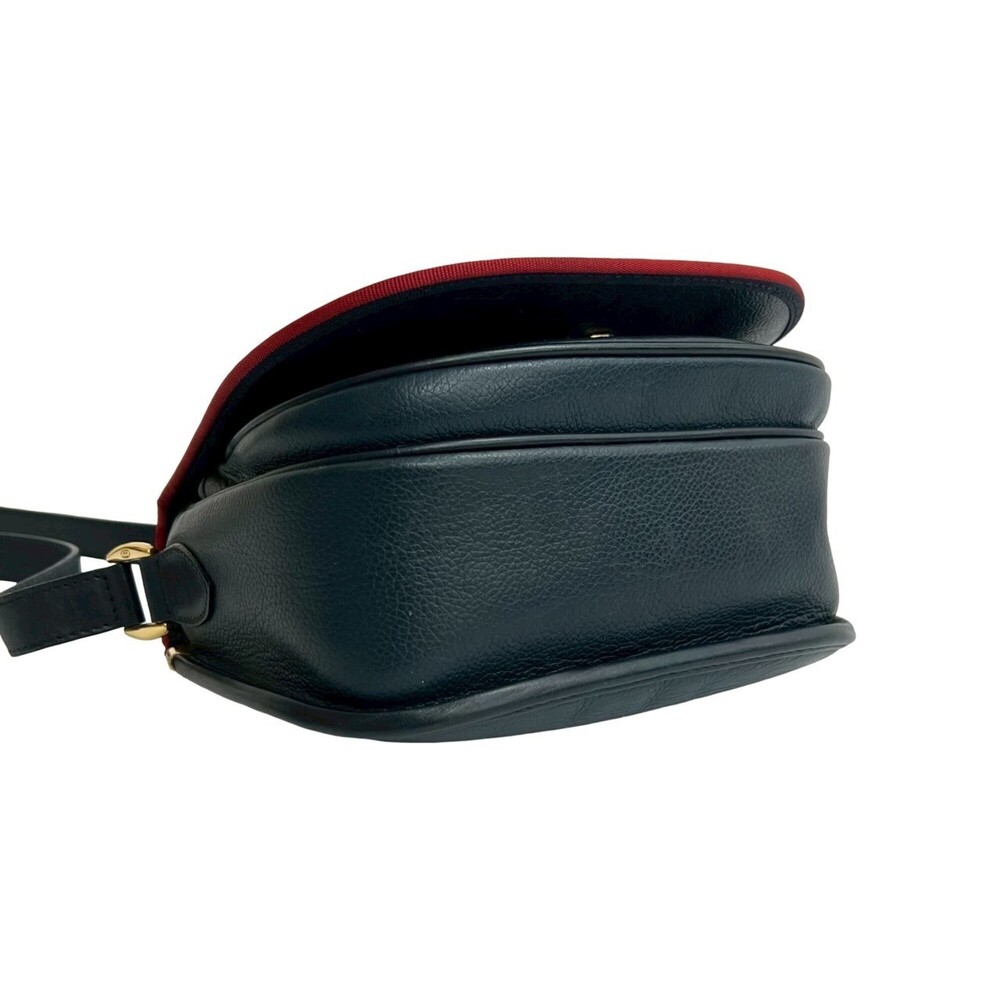 GUCCI Authentic Red Leather Pochette Shoulder Bag - Picture 7 of 10